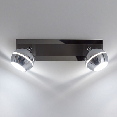 Спот CITILUX CL555521 Раймонд хром светодиоды 3000K 2*5W купить Споты