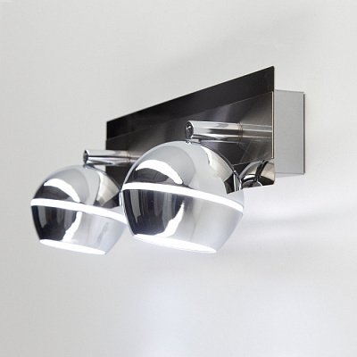 Спот CITILUX CL555521 Раймонд хром светодиоды 3000K 2*5W купить Споты