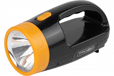 Фонарь ТРОФИ PA-101 аккумуляторный прожектор 1W купить Фонари