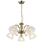 купить Люстра ламповая Citilux CL413251 Латур  Бронза Е27 *5 Ламповые люстры