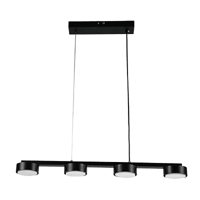 Люстра ламповая LINVEL MS 1191/4 Диего черный GX53*4 купить Ламповые люстры