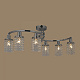 Люстра хрустальная Citilux Капри CL314161 Хром купить Ламповые люстры