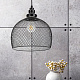 Подвес ЭРА PL7 BK  металл,сетка E27, d280 мм, черный купить Подвесные светильники