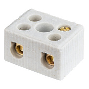 купить Клеммная колодка керамика КЗВ 2x(4*12кв.мм) 41А 61708 Комплектующие