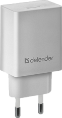 купить Адаптер 220В USB Defender/Perfeo ERA-10/4657 2A белый Батарейки, Аккумуляторы, з/у