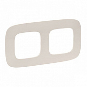 купить Рамка 2 поста Legrand Valena Allure Крем 754312   Legrand Valena Alure