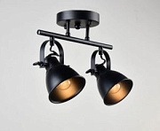 купить Спот LINVEL LV 9115/2 Детройт черный E14 40W* 2 Споты