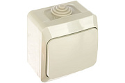 купить Выключатель 1 клавишный IP44 SE Lexel Этюд Серый  BA10-041c   IP44 - IP56