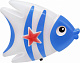 Ночник IN HOME NLA 05-FB Рыбка синяя с выключателем 0.5W купить Ночники