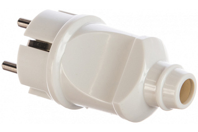 Вилка прямая с з/к белая купить Вилки, Колодки