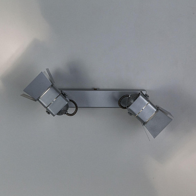 Спот CITILUX CL526521S Рубик хром матовый GU10 2*50W купить Споты