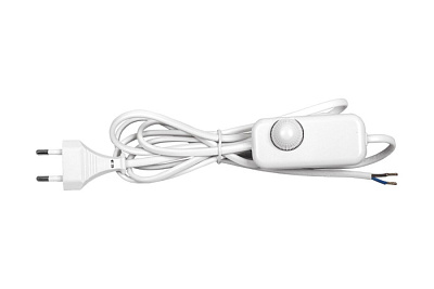 Сетевой шнур с диммером Feron 200W белый DM103-200W купить Шнуры