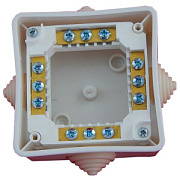 купить Коробка монтажная BYLECTRICA КМ-222 80*80*43.5mm IP44 Коробки монтажные