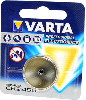 Батарейка литиевая CR2450 Varta 1*BL 3V купить Батарейки, Аккумуляторы, з/у