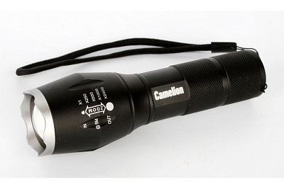 Фонарь ручной Camelion LED5136 черный купить Фонари