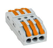 купить Клемма проходная EKF/Omnyx 222-423/СМК-423 с рычагом Комплектующие