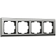 Рамка 4 поста Werkel WL02-Frame-04 глянцевый никель W0041602 купить Werkel  Рамки