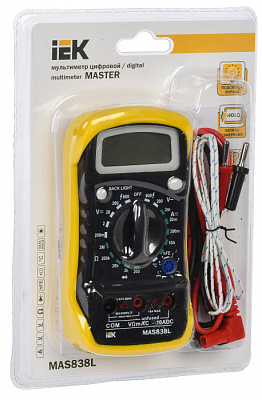 Мультиметр IEK Master MAS838L цифровой купить Инструмент