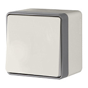 купить Werkel Выключатель WL15-01-02 IP44 слоновая кость (1-кл. IP44) W5010203 Werkel Gallant  накладные
