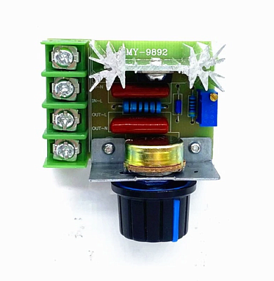 Регулятор оборотов двигателя 220V 2000W купить Комплектующие