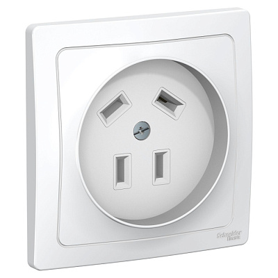 Розетка для электроплит BLANCA 3Р+N 32A 400V белая BLNSR003241 купить Разъемы электроплит