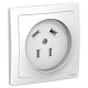 Розетка для электроплит BLANCA 3Р+N 32A 400V белая BLNSR003241 купить Разъемы электроплит