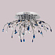 Люстра потолочная Citilux Индиго CL326131 Хром купить Ламповые люстры