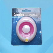 купить Ночник Camelion NL-245 0.5W 4Led Кнопка розовый Ночники