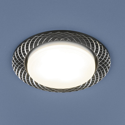 * Точечный светильник Elektrostandard 1071 GX53 черный купить Встраиваемые