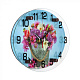 Часы настенные 21Век 2434-967 "Цветы в ведре" "Рубин" купить Часы