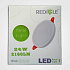 купить Светильник встраеваемый Redigle RG-UP2401 24W 6500K 2160Lm 170*20mm регулируемый монтаж Встраиваемые