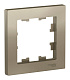 Рамка 1 пост AtlasDesign Шампань SE ATN000501 купить AtlasDesign