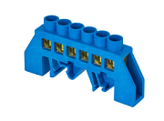 купить Шина нулевая+изолятор комбинирован 6*9 6 групп латунь Комплектующие