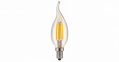 Лампа светодиодная Elektrostandard CDW F 5W 4200K E14 свеча на ветру купить Светодиодные