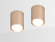 Точечный светильник Ambrella TN216 GD/S золото/песок MR16 GU5.3 накладной купить Точечные светильники