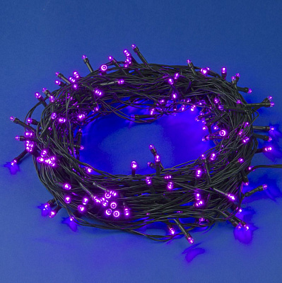 Гирлянда - нить ULD-S2000-200/DGA 200LED розовый 20м,8реж UNIEL купить Гирлянды