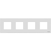 купить Рамка 4 поста ABB Zenit Белый N2274 BL  ABB Zenit