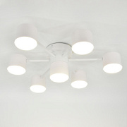 купить Люстра ламповая General стеллар Белая 7хGX53 662345 Ламповые люстры