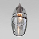 Подвесной светильник EUROSVET 50222/1 Дымчатый /Никель Е27 40Вт D120 H360-1400 купить Подвесные светильники