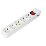 купить Сетевой фильтр SmartBuy 5гн 5м 3500Вт белый Сетевые фильтры