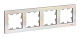 Рамка 4 поста AtlasDesign Жемчуг SE ATN000404 купить AtlasDesign