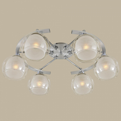 Люстра ламповая CITILUX CL157162 Буги E27 75W *6 купить Ламповые люстры