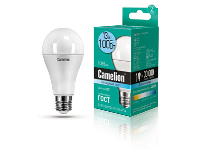 Лампа Camelion LED13-A60/845/E27 купить Светодиодные