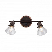 купить Спот CITILUX CL564521 Бисмарк венге E14 60W *2 с выключателем Споты