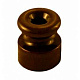 Изолятор коричневый фарфор Бирони В1-551-02 купить Керамика