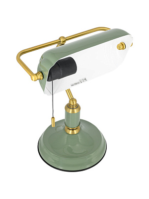 Лампа настольная Artstyle HT-717GR зеленый Е27 купить Ламповые