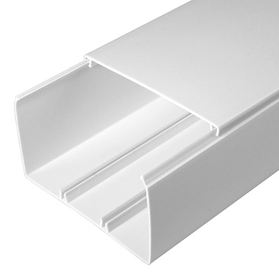 Кабель-канал  100*60 белый 2м купить Кабель несущие системы