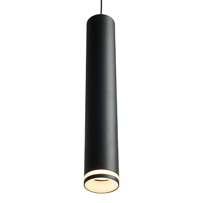 Подвес Feron ML1008 LUNA по лампу MR11 GU10 D40*H250 черный 51377 купить Подвесные светильники