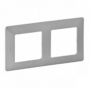 купить Рамка 2 поста Legrand Valena Life Алюминий 754132   Legrand Valena Life