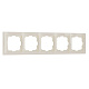 Рамка 5 постов Werkel WL03-Frame-05 слоновая кость basic W0052003 купить Werkel  Рамки